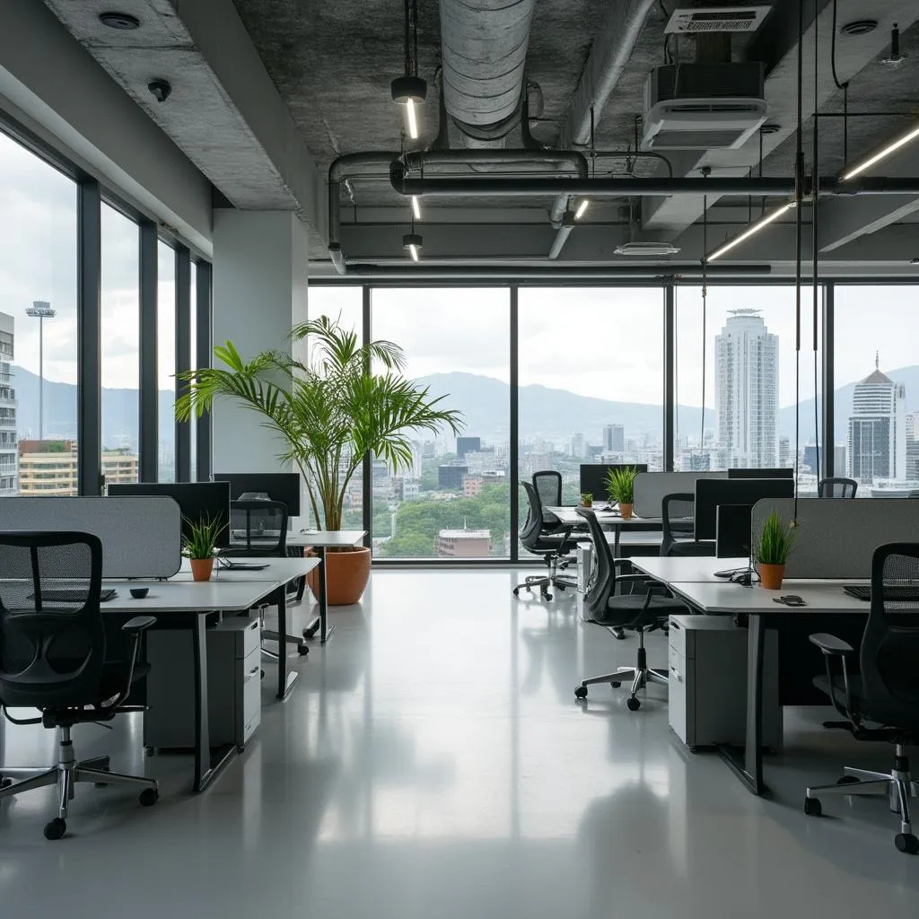 Oficina moderna de [Nombre de la Empresa] en Colombia